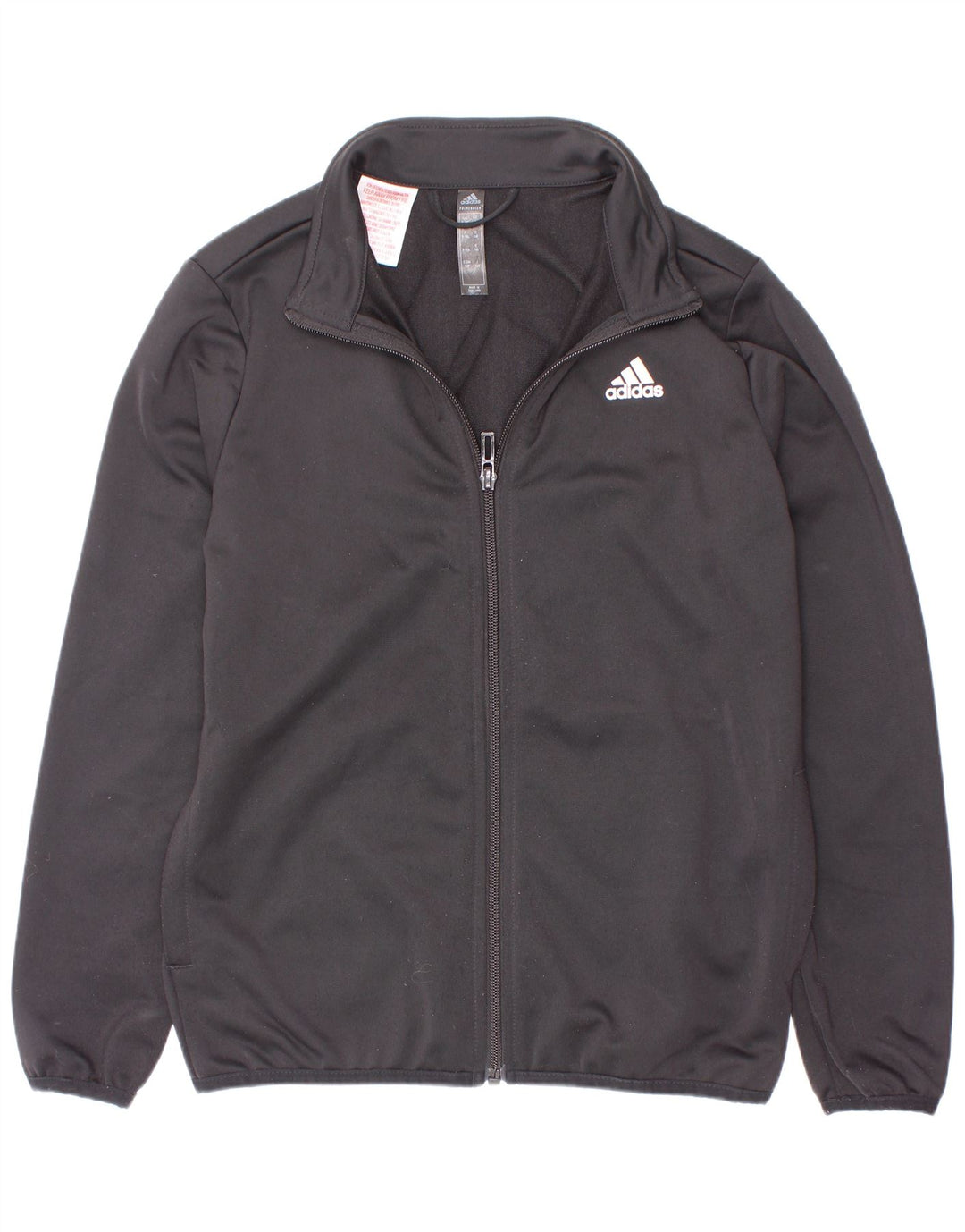 Adidas drenge grafisk træningsdragt topjakke 9-10 år sort polyester