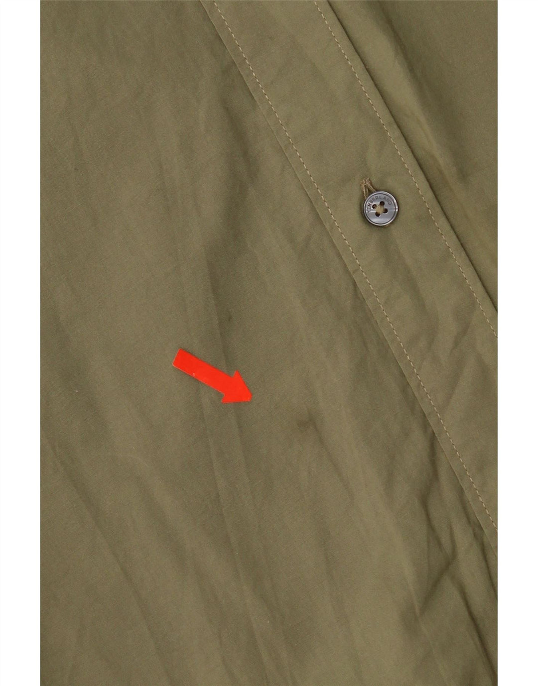 Timberland Herre Regular Fit skjorte 2XL Khaki Bomuld