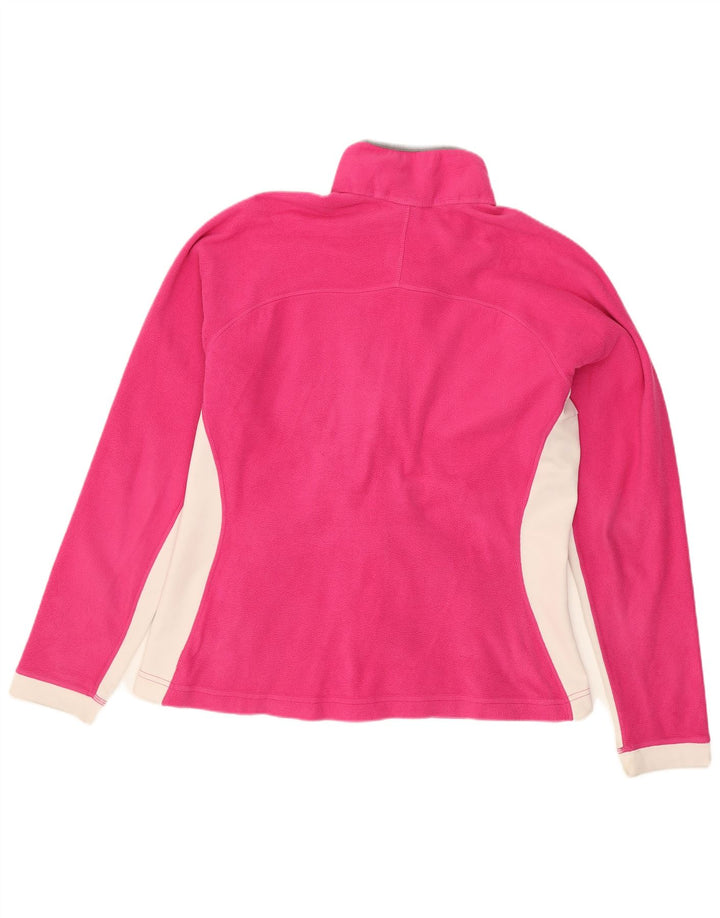 The North Face Fleecejakke til kvinder UK 16 Large Pink Colourblock Polyester