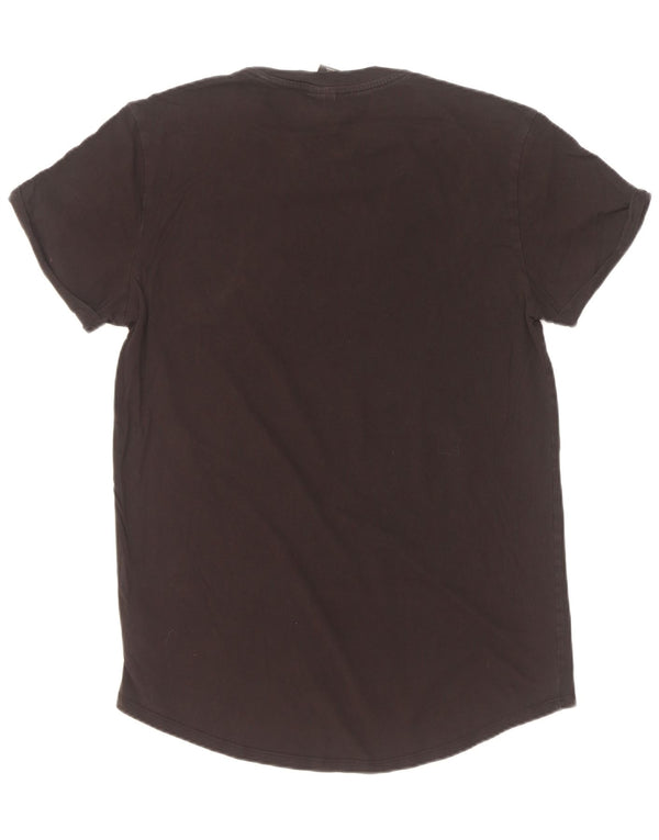 G-Star Herre T-Shirt Top Medium Sort Bomuld