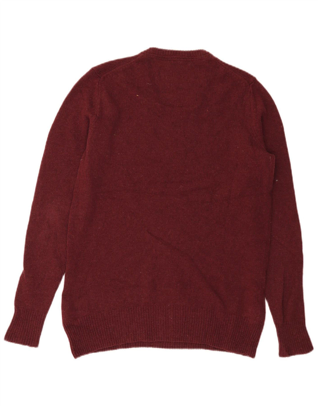 SUPERDRY Herre V-hals sweater Lille Bourgogne lammeuld
