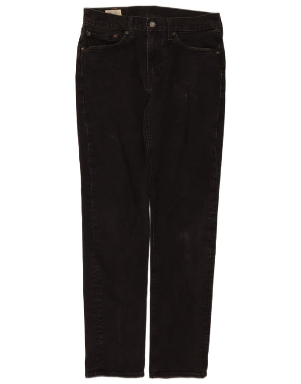 Levi's Herre 511 Slim Jeans W31 L32 Sort Bomuld