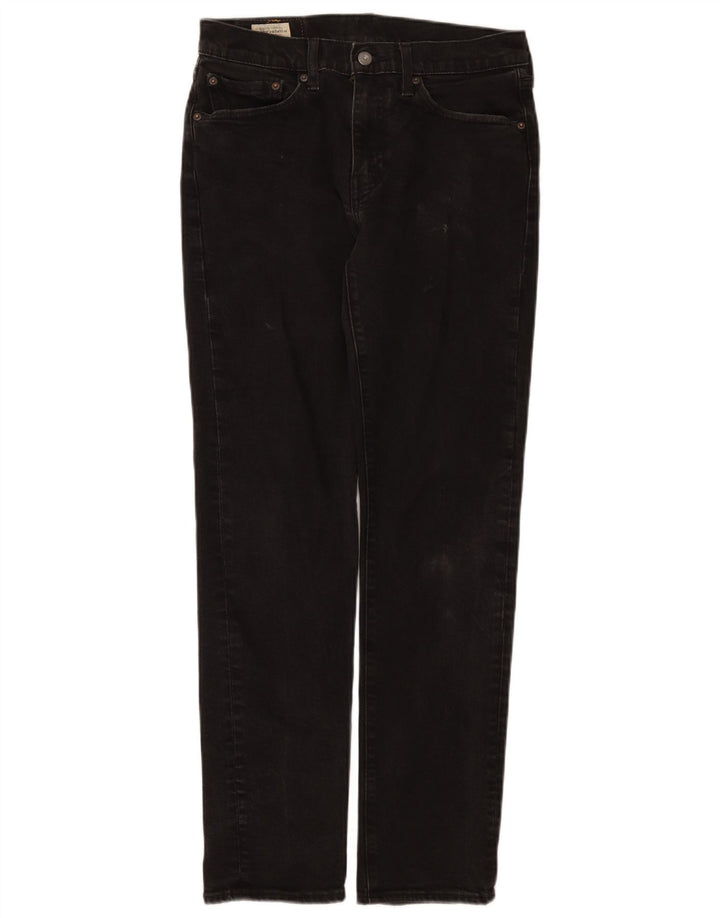 Levi's Herre 511 Slim Jeans W31 L32 Sort Bomuld