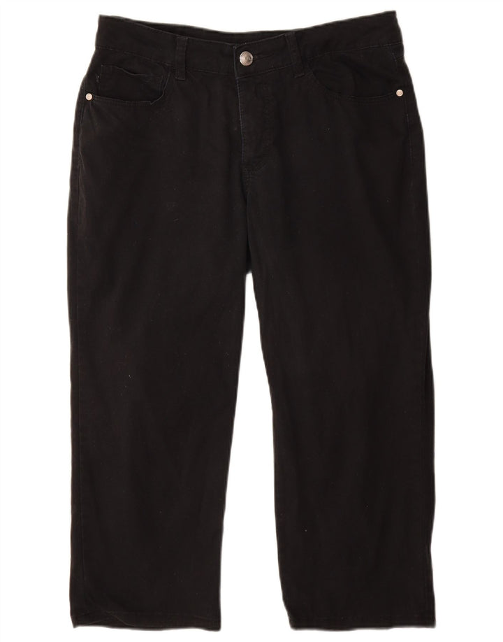 LEE Dame Classic Fit Capri Bukser W32 L22 Sort