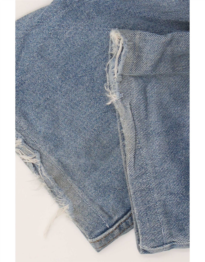 Marks & Spencer Herre cropped jeans W32 L25 Blue Cotton