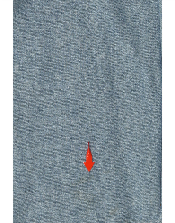 CARRERA Denimskjorte uden ærmer til mænd Størrelse 43/44 XL Blå Bomuld