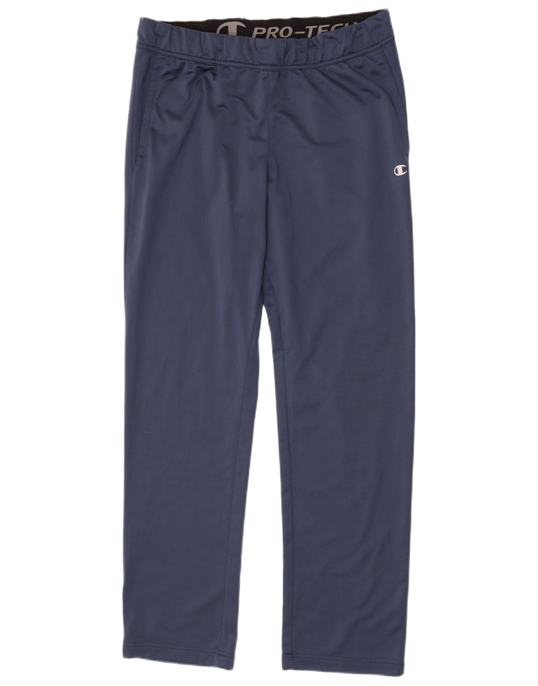 Champion Herre Athletic Fit Træningsdragt Bukser Large Navy Blue Polyester