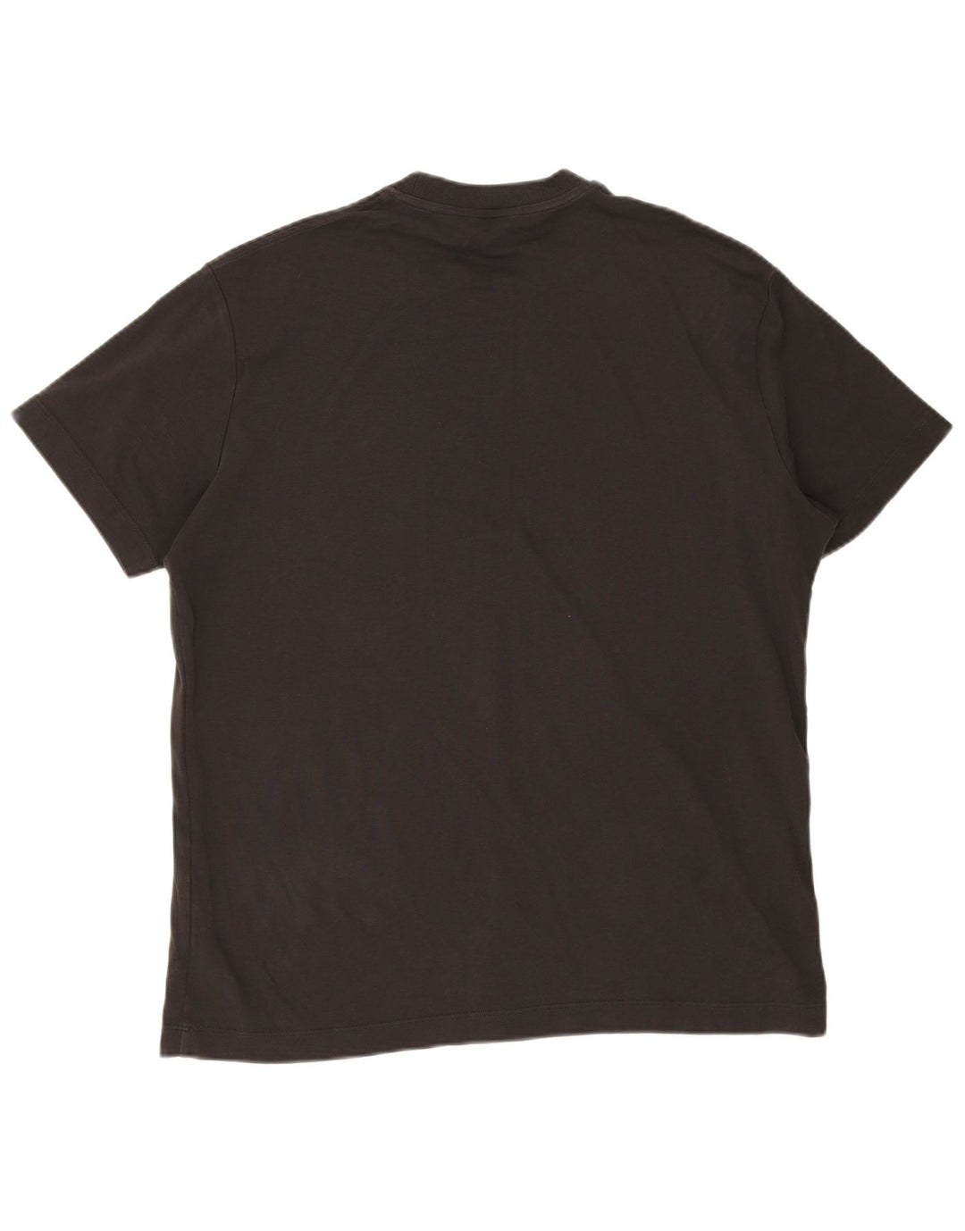Massimo Dutti Herre T-Shirt Top Stor Grå Bomuld