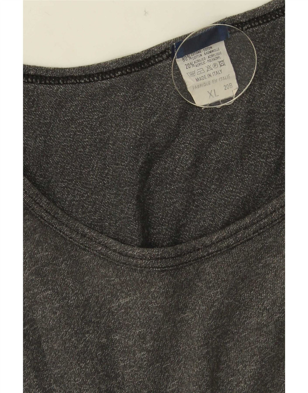 Asics Herre Grafisk Vest Top XL Grå Flecked Bomuld