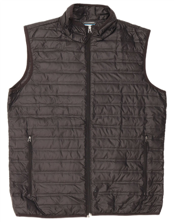 Columbia Mens Polstret Gilet UK 40 Stor Sort Polyester