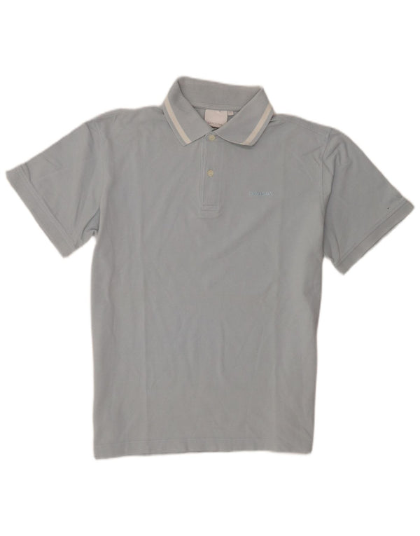 Diadora Herre Kortærmet Regular Fit Polo Shirt Medium Blue Bomuld