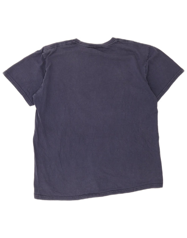 Nike T-shirt til mænd, medium marineblå bomuld