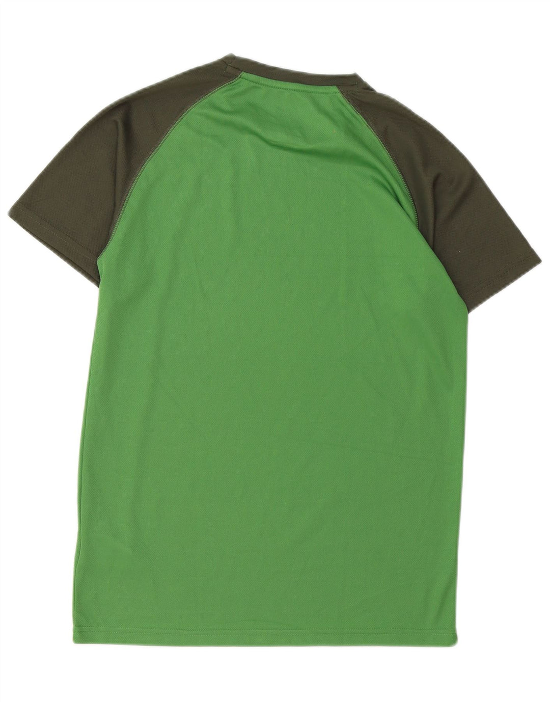 Mountain Warehouse Herre IsoCool T-Shirt Top Lille Grøn Colourblock