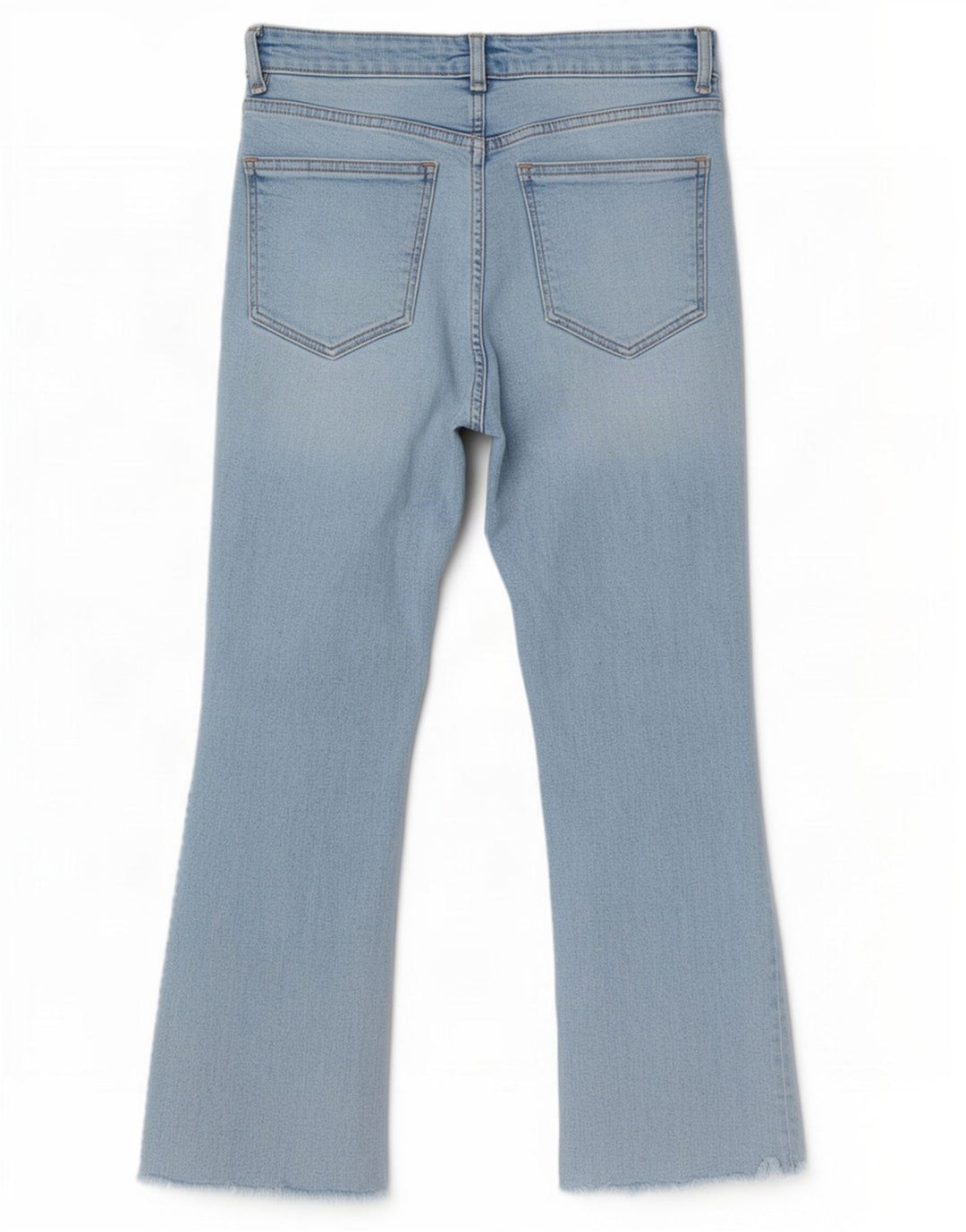 Zara Dame Bootcut Jeans EU 38 Small W28 L25 Blå