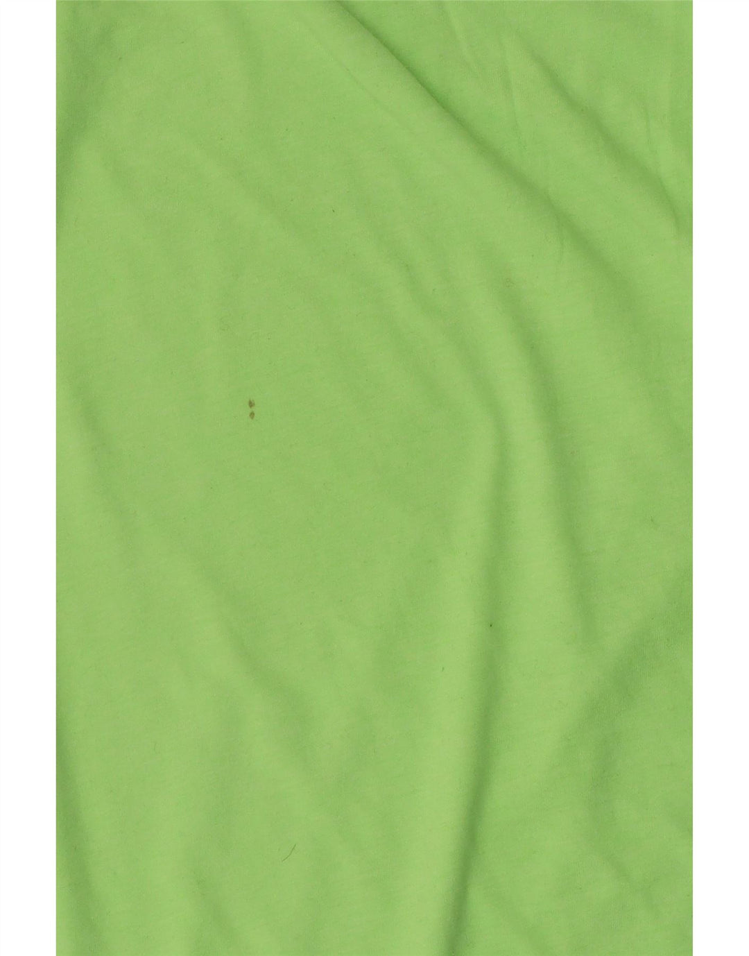 Benetton Dame Grafisk T-Shirt Top UK 12 Medium Grøn