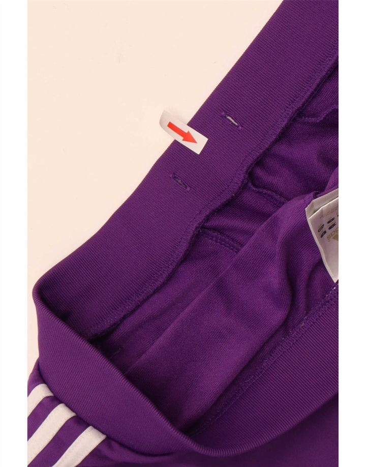 Adidas Træningsdragtsbukser til kvinder UK 8/10 Small Purple Polyester
