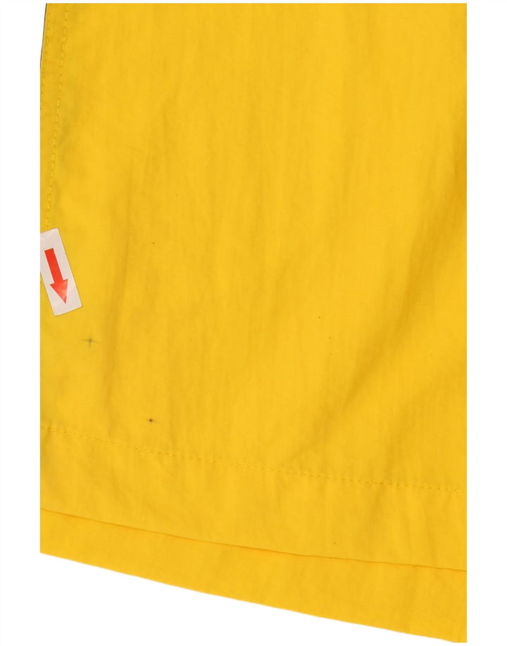 Fila Herre grafiske svømmeshorts XL Gul Colourblock Polyamid
