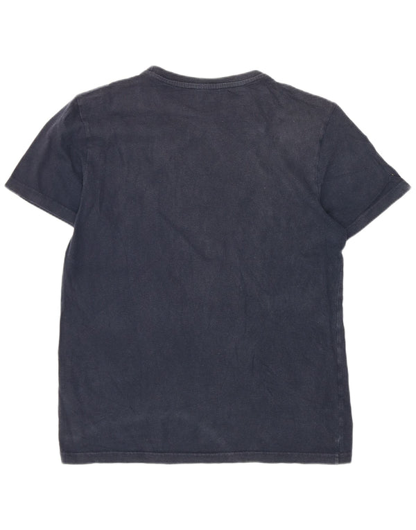 Billabong drenge grafisk t-shirt top 13-14 år marineblå bomuld