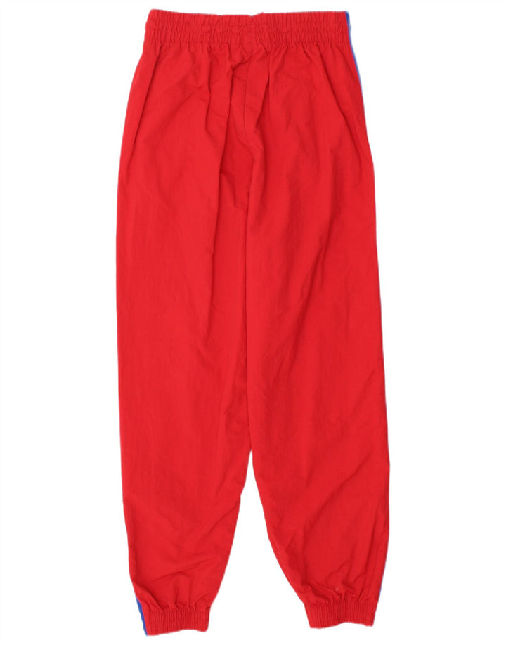 ADIDAS Dame Loose Fit træningsdragt Topjakke UK 6 XS Rød Polyester