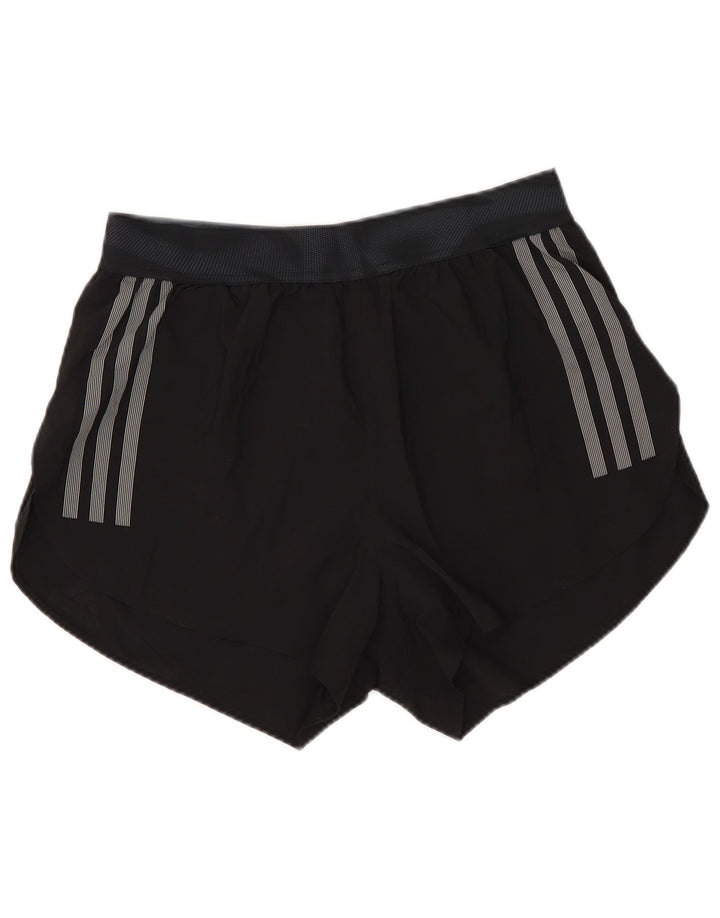 Adidas Womens Climalite Sportshorts UK 8 Small Black Polyester