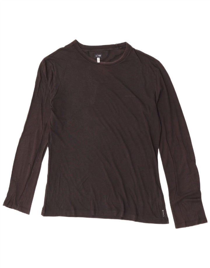 Armani Jeans Herre Top Langærmet XL Sort