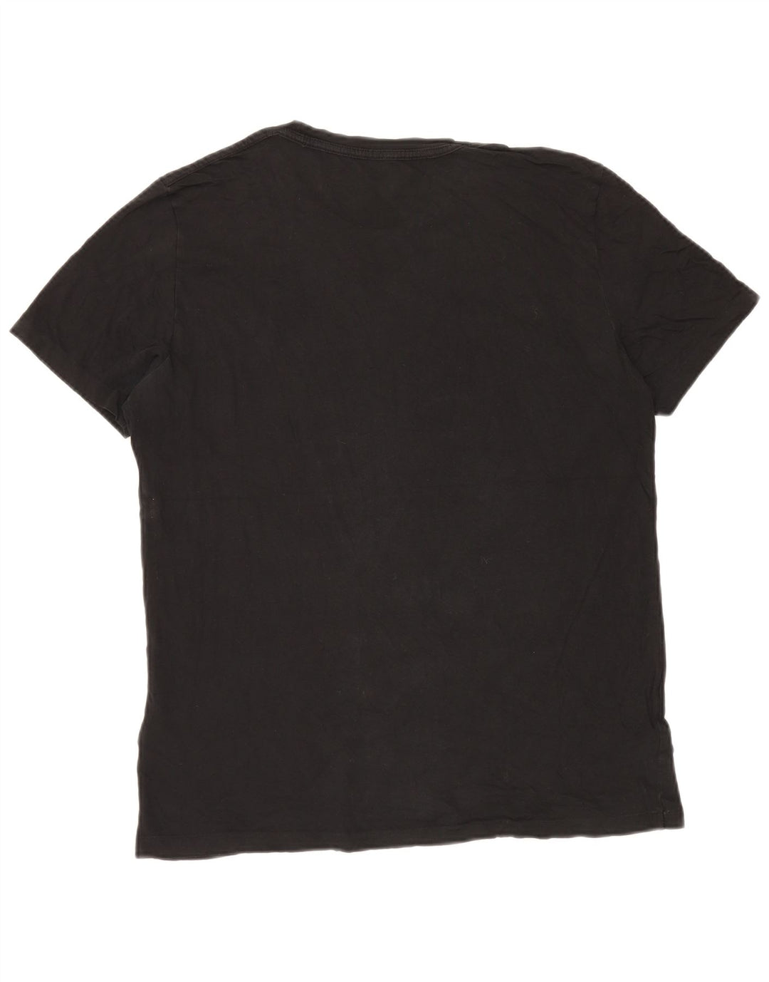 All Saints Herre T-Shirt Top Stor Sort Bomuld