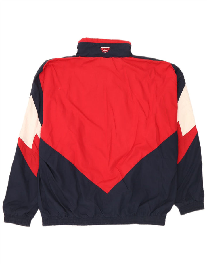 Jako Herre Grafisk Pullover Træningsdragt Top Jakke XL Navy Blue Colourblock