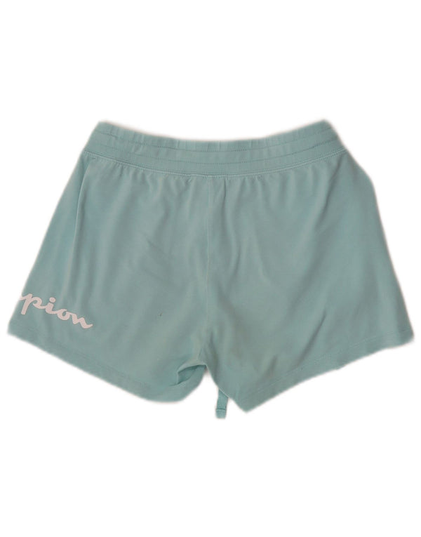 Champion kvinders grafiske sportsshorts UK 4 XS turkis