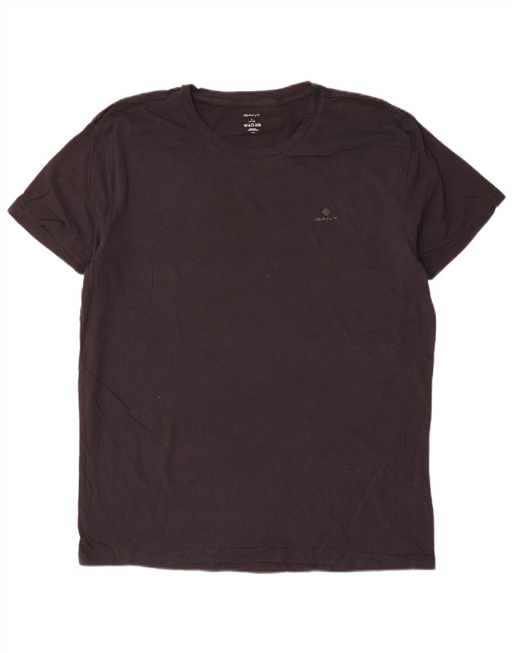 GANT Herre T-Shirt Top Stor Sort Bomuld