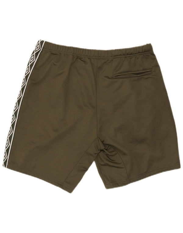 Umbro Herre grafiske sportsshorts Large Khaki Polyester