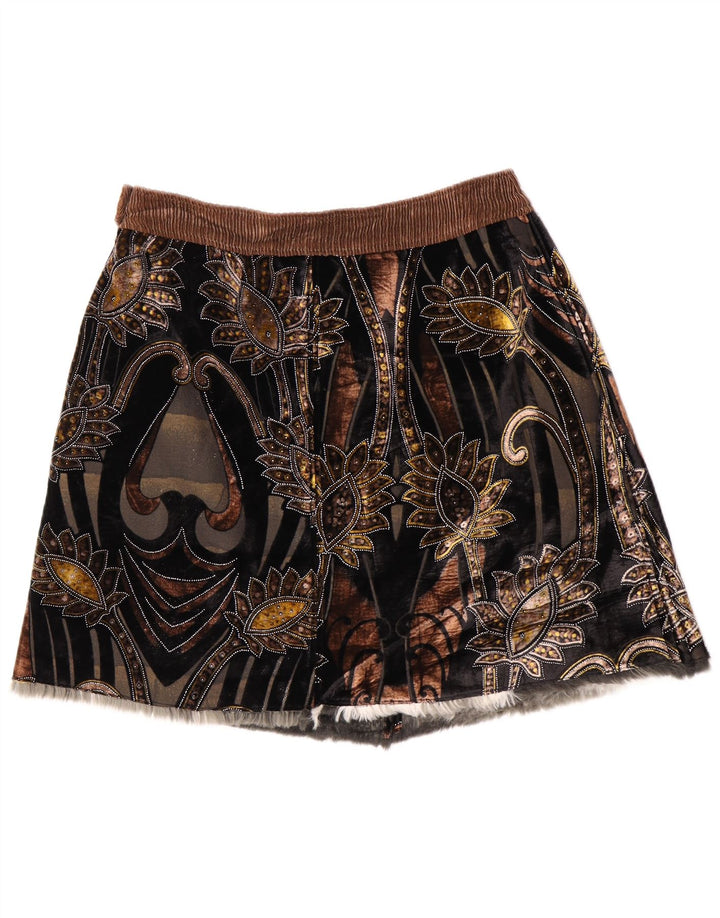 Custo Barcelona Dame Mini Nederdel EU 38 Medium W32 Flerfarvet Blomster