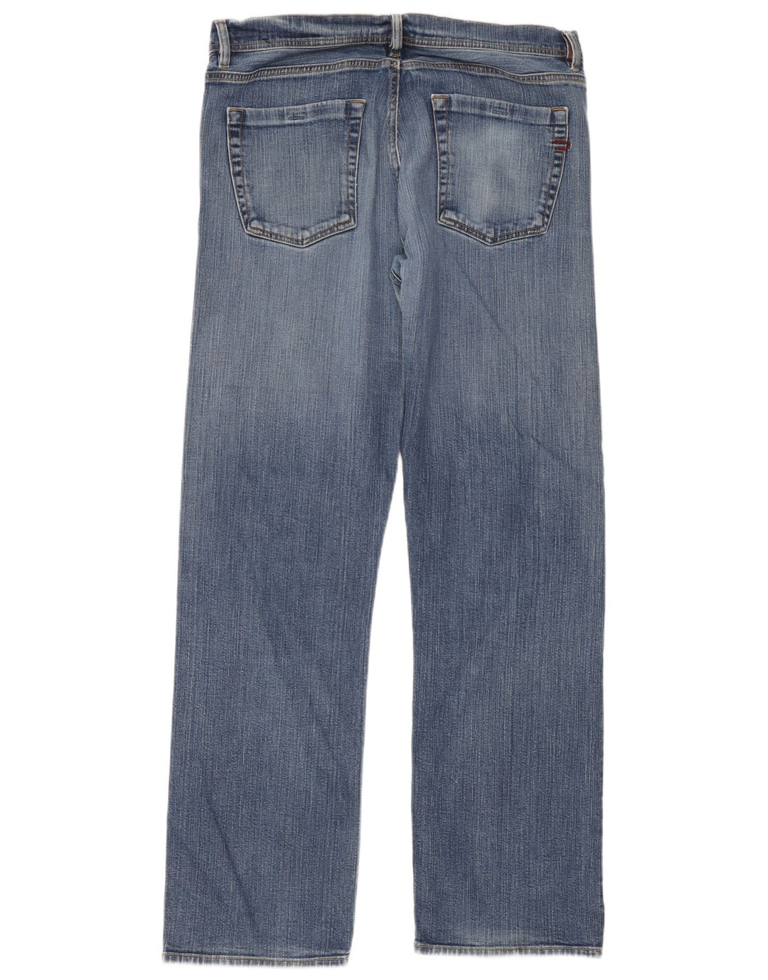 Diesel Straight Jeans til mænd W36 L32 Blå Bomuld
