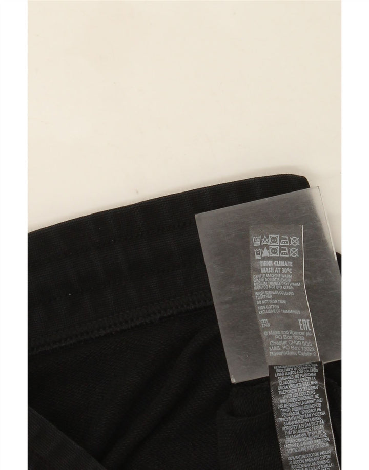 Marks & Spencer Træningsdragt til mænd Joggers Stor sort bomuld