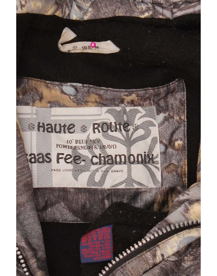Haute Route Boys Loose Fit Hætte Skijakke 11-12 år Medium Grå