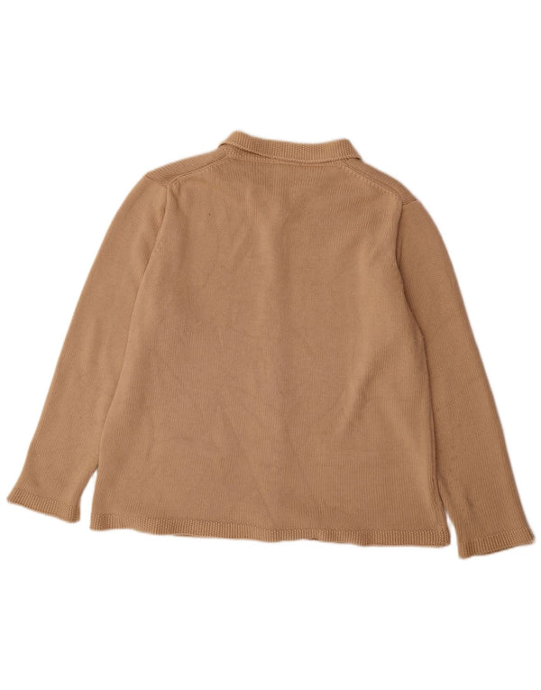 Marks & Spencer Dame Cardigan Sweater UK 20 2XL Beige Akryl