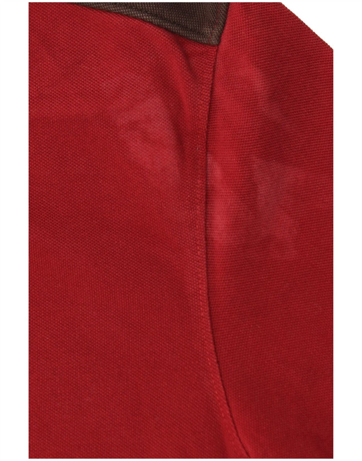 Levi's Poloshirt til mænd Medium Rød Colourblock Bomuld
