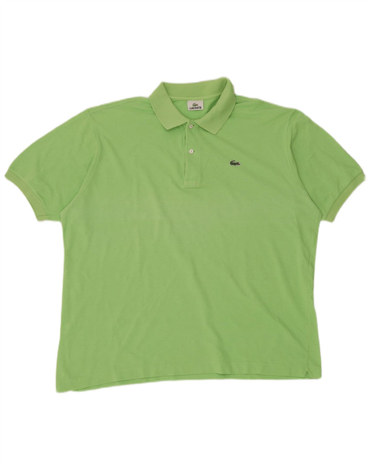 Lacoste Herre Polo Shirt Str. 7 2XL Grøn Bomuld