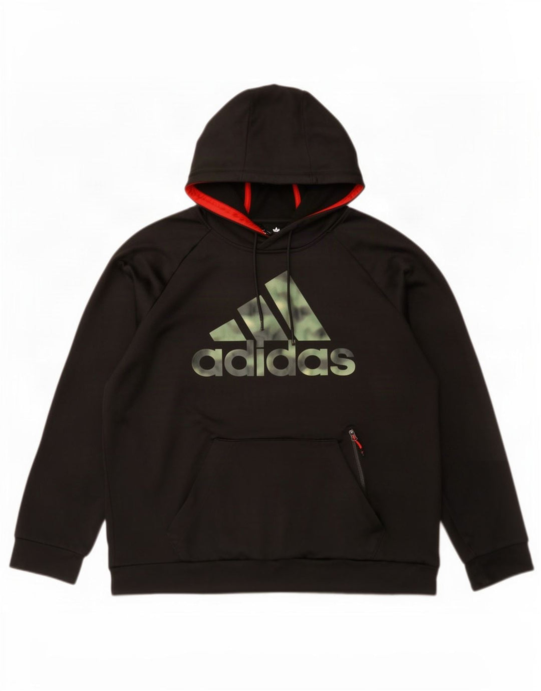 Adidas Grafisk hættetrøje til mænd XL sort polyester