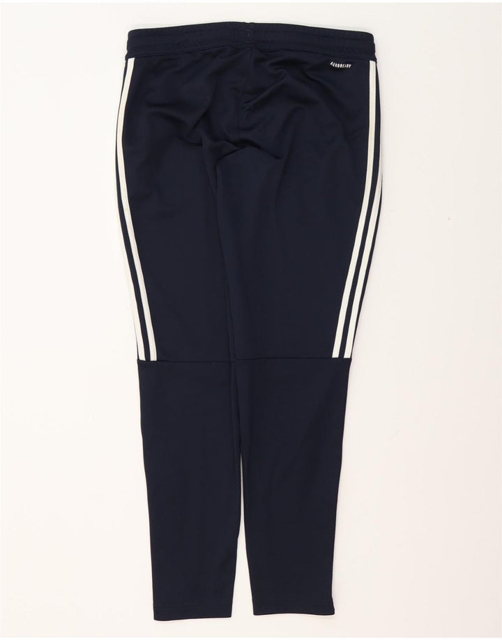 ADIDAS Aeroready træningsdragtsbukser til kvinder UK 12/14 Medium Navy Blue