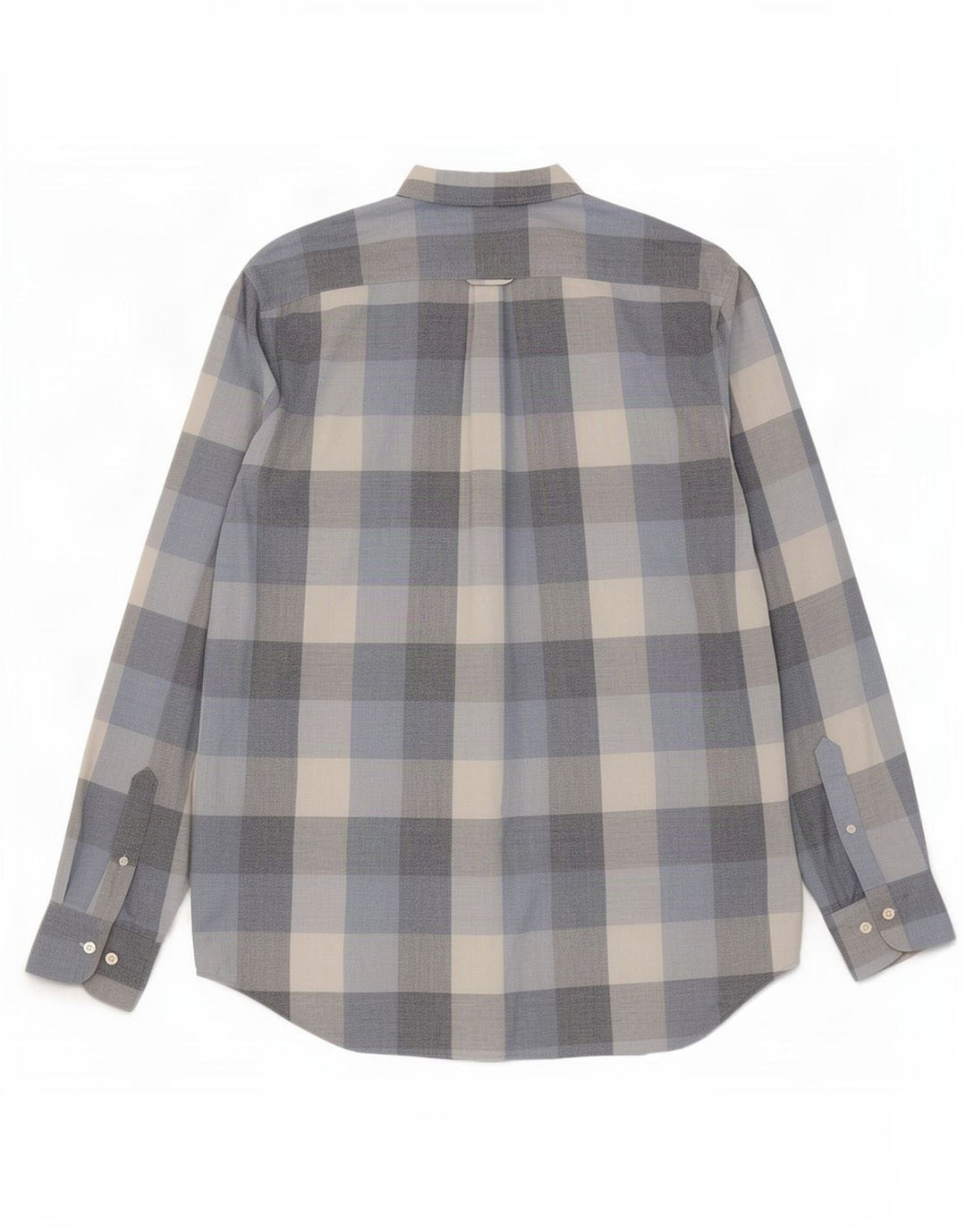 Gant Herre Regular Fit skjorte størrelse 41/42 16 1/2 Large Blue Gingham Cotton