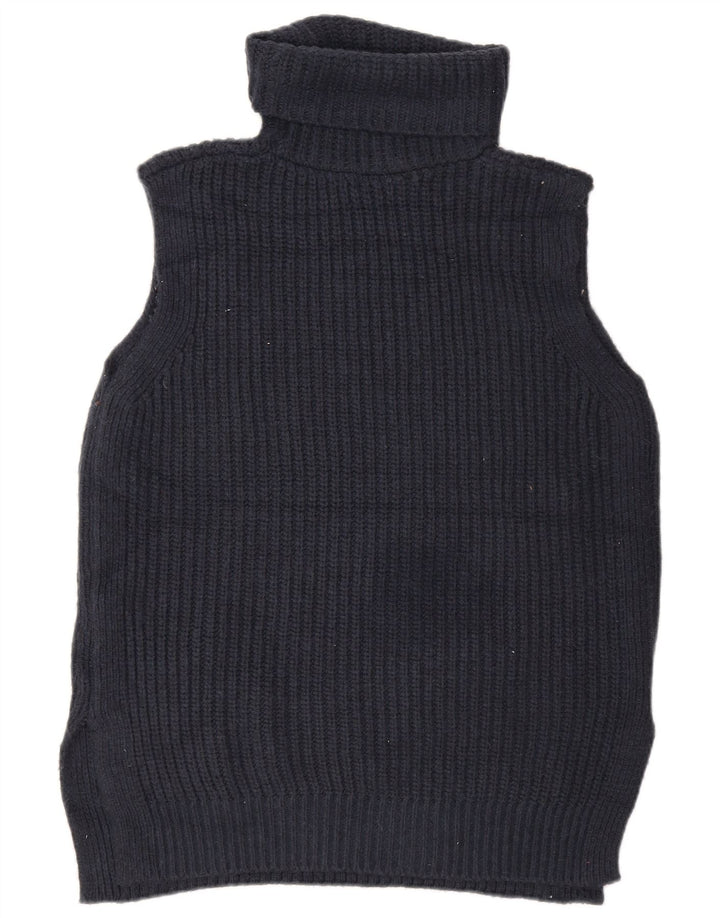 Marks & Spencer Herrevest Tank Top Medium Navy Blue Polyester