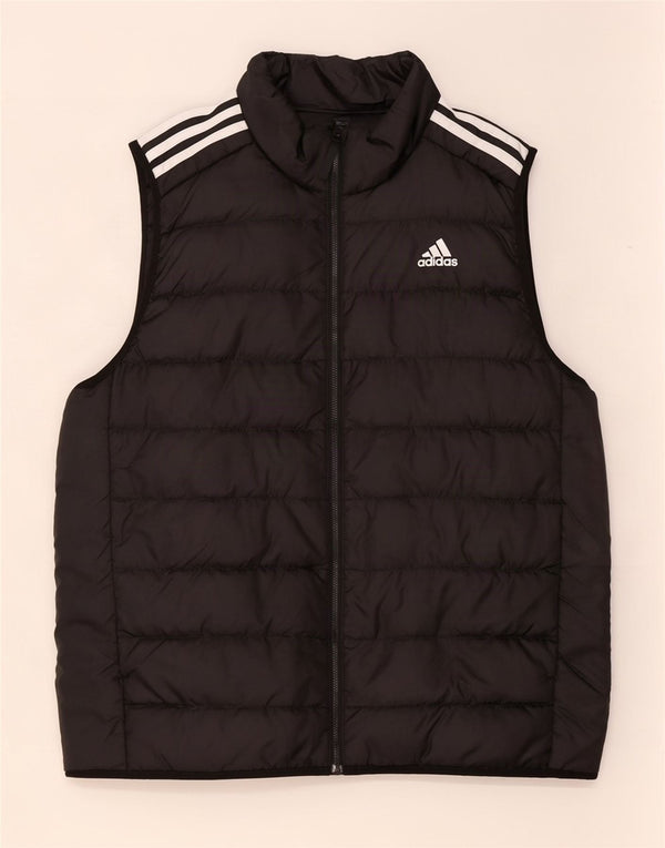 Adidas Polstret Gilet til mænd UK 42 XL Sort Polyester
