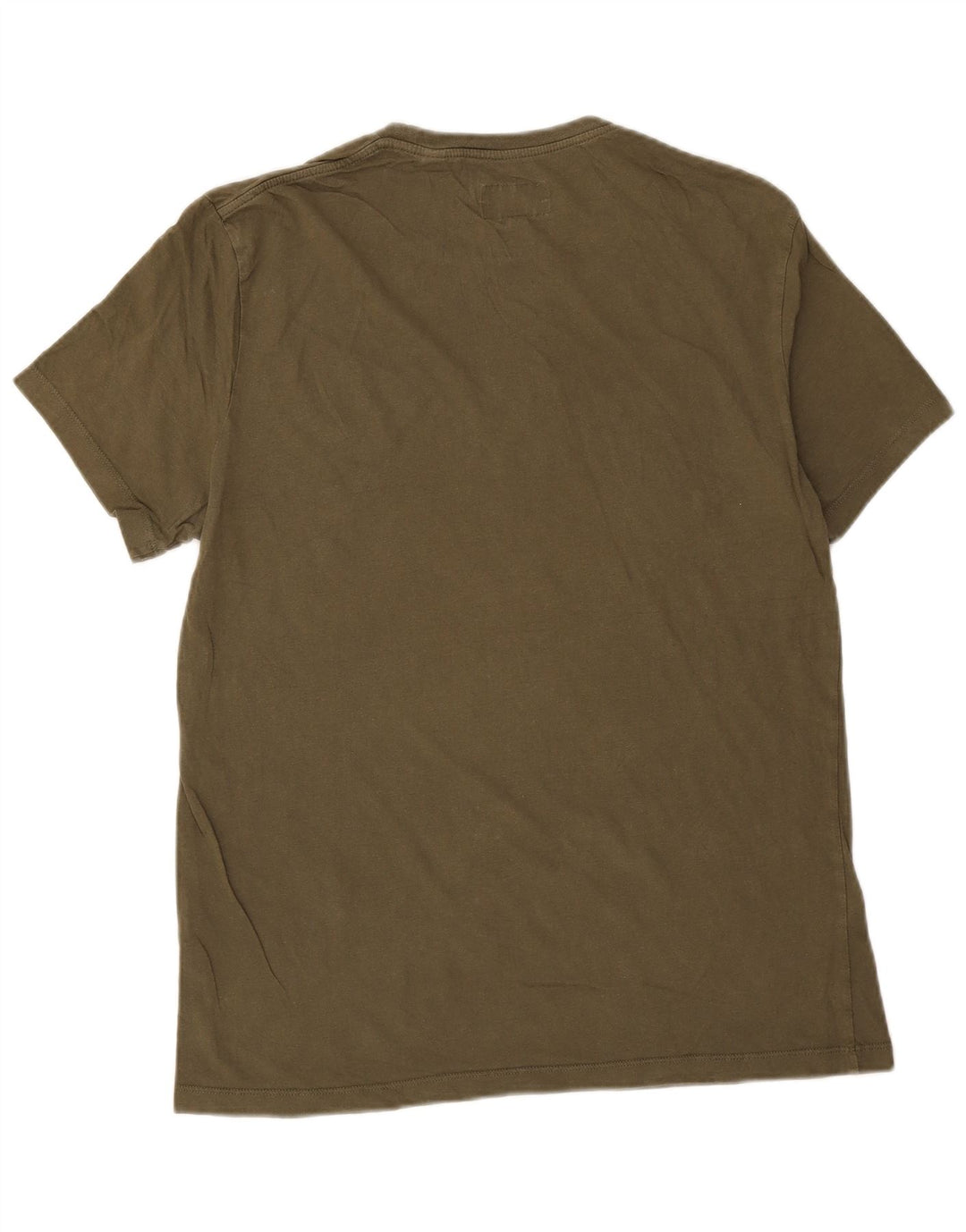 Jack Wills Herre grafisk T-shirt Top Medium Khaki Bomuld