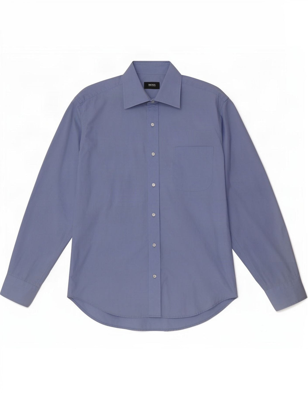 Hugo Boss Herreskjorte Str. 39 15 1/2 Medium Blå Bomuld