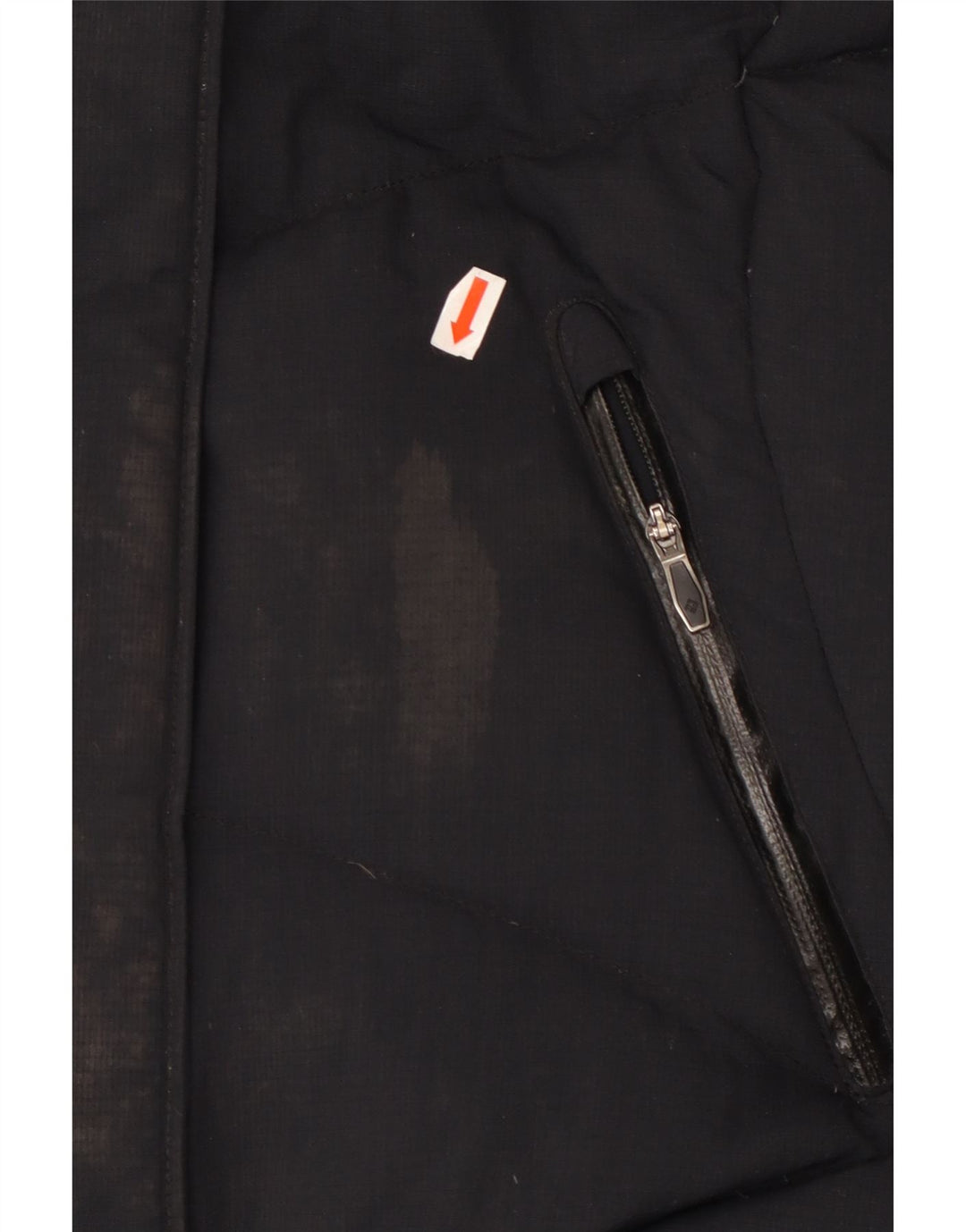 COLUMBIA Dame Omni-Heat polstret jakke med hætte UK 10 lille marineblå nylon