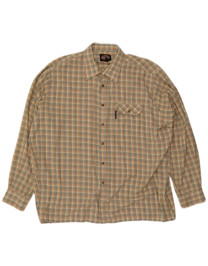 Dickies Herre flannelskjorte 2XL flerfarvet ternet bomuld