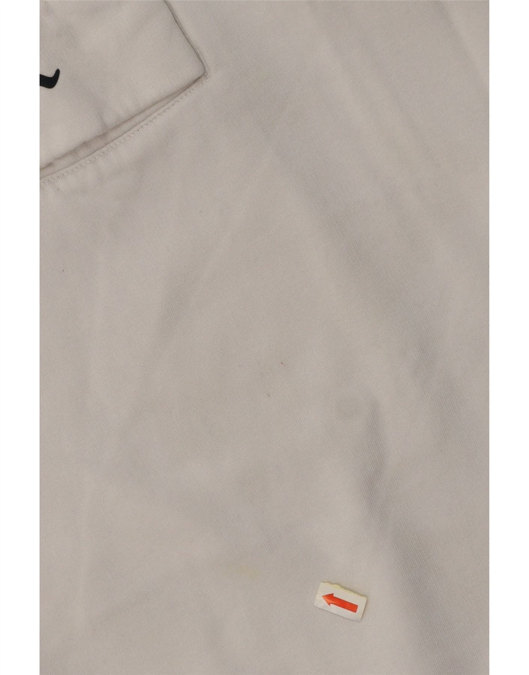 CHAMPION Herre grafisk hættetrøje med lynlåshals mellem hvid bomuld