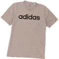 Adidas Herre Grafisk T-Shirt Top Lille Grå Bomuld