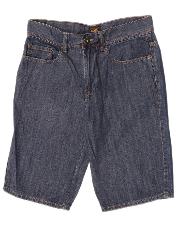 Von Dutch Denim Shorts til mænd W29 Små blå bomuld
