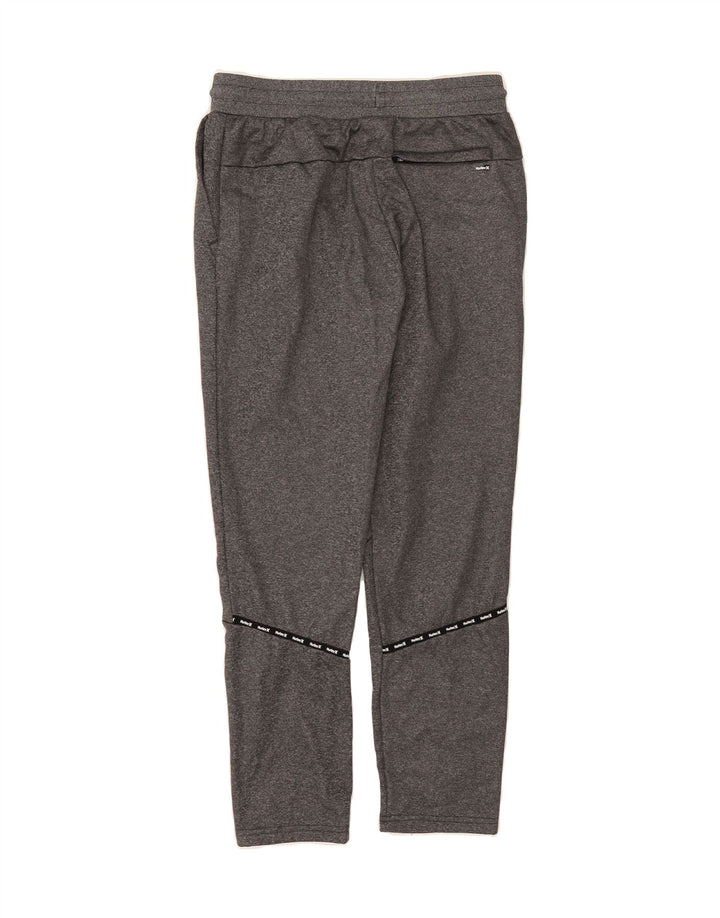 HURLEY Mens Tracksuit Trousers Small  Grey Flecked Polyester Vintage Hurley and Second-Hand Hurley from Messina Hembry 